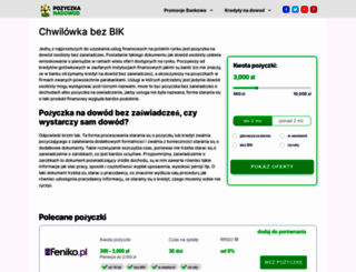 pozyczkanadowod.net.pl screenshot