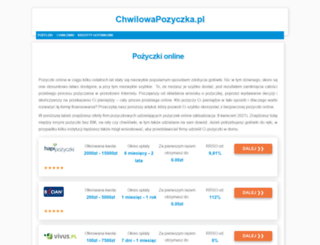 pozyczki-dla-zadluzonych.com.pl screenshot