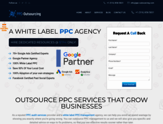 ppc-outsourcing.com screenshot