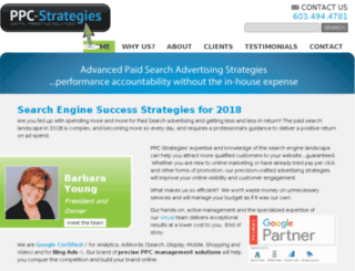 ppc-strategies.com screenshot