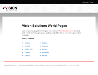 ppc.visionsolutions.com screenshot