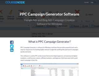 ppccampaigngenerator.com screenshot