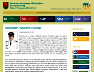 ppd.disdik-kotasmg.org screenshot