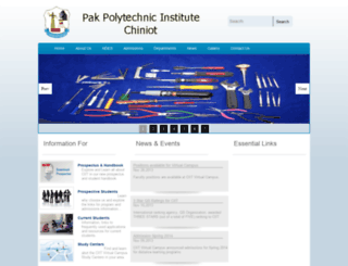 ppichiniot.edu.pk screenshot