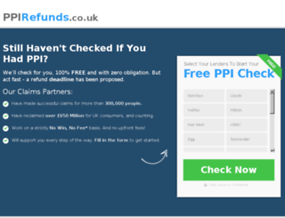 ppirefunds.co.uk screenshot