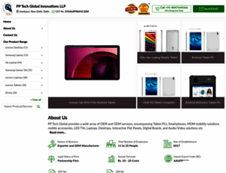 pptechglobal.in screenshot