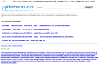 pptnetwork.net screenshot