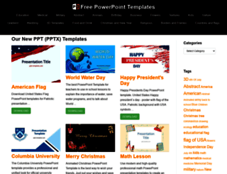 pptx-templates.com screenshot