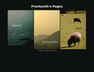 pqrshanth.com screenshot