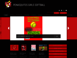 pqsoftball.org screenshot