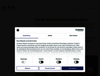 pr-bild-award.de screenshot