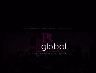 pr360global.com screenshot