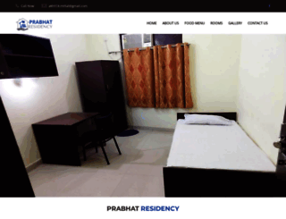 prabhatresidency.com screenshot