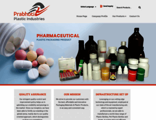 prabhotiplasticindustries.com screenshot