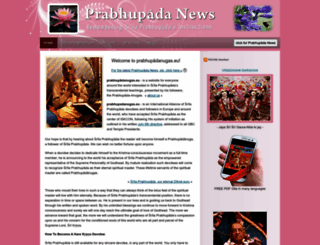 prabhupadanugas.eu screenshot