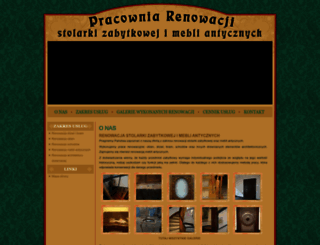 pracownia-renowacji.pl screenshot