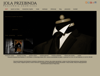 pracowniakrawiecka.com screenshot