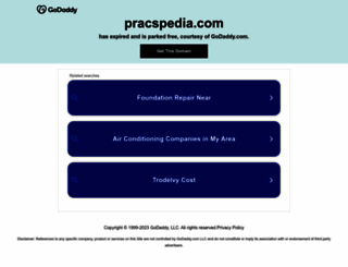 pracspedia.com screenshot