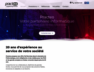 practeo.ch screenshot