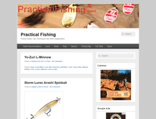 practicalfishing.com screenshot