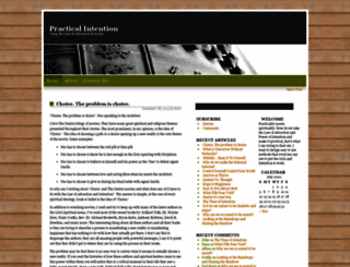 practicalintention.com screenshot