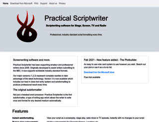 practicalscriptwriter.co.uk screenshot