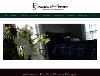 practicalwhimsydesigns.com screenshot