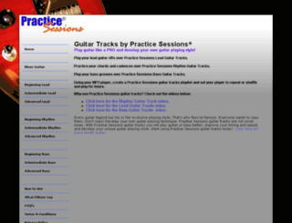 practice-sessions.com screenshot