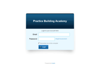 practicebuildingacademy.kajabi.com screenshot