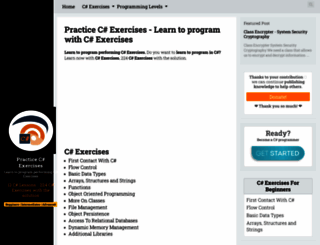 c# learning exercises