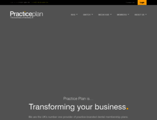 practiceplan.co.uk screenshot