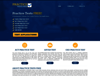 practicetestsfree.com screenshot