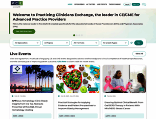 practicingclinicians.com screenshot