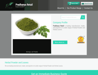 pradhanyaretail.com screenshot