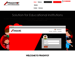 pradhyot.com screenshot