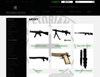 prae-tac.com screenshot