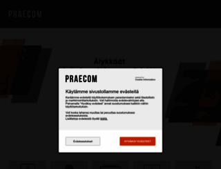 praecom.fi screenshot