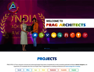 pragarchitects.com screenshot