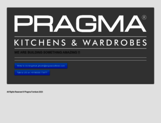 pragmafurniture.com screenshot