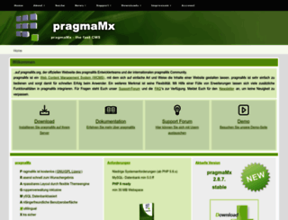 pragmamx.org screenshot