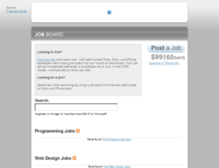 pragmaticstudio.jobcoin.com screenshot