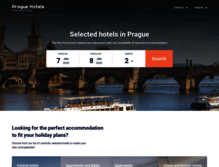 prague-hotels.org screenshot