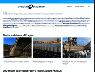 prague-navigator.com screenshot