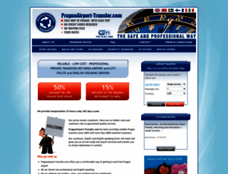 pragueairport-transfer.com screenshot