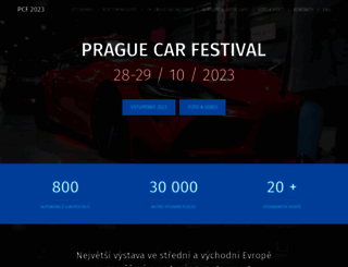 praguecarfestival.cz screenshot