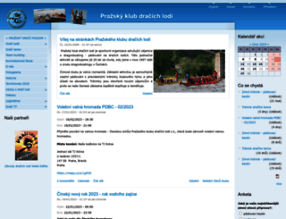 praguedragons.cz screenshot