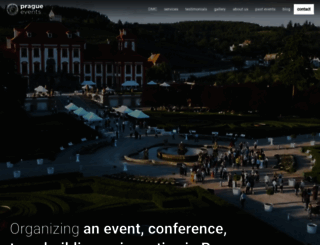 pragueevents.com screenshot