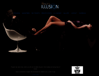 pragueillusion.com screenshot