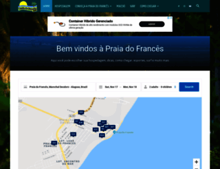 praiadofrances.net screenshot