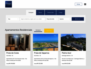 praiaimobiliaria.com.br screenshot